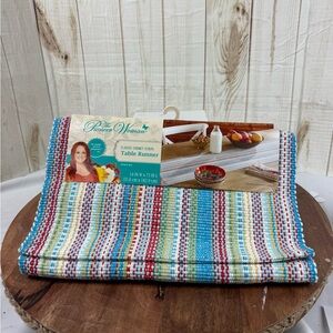 The Pioneer Woman Classic Chinky Stripe Table Runner